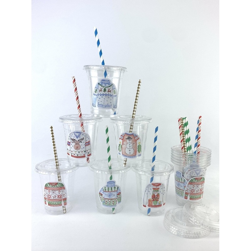 Ugly Sweater Party Drink Cups 12ct
