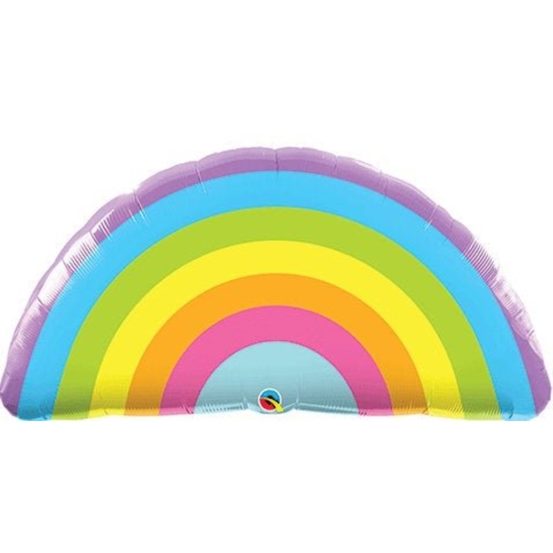 36" Pastel Rainbow Balloon