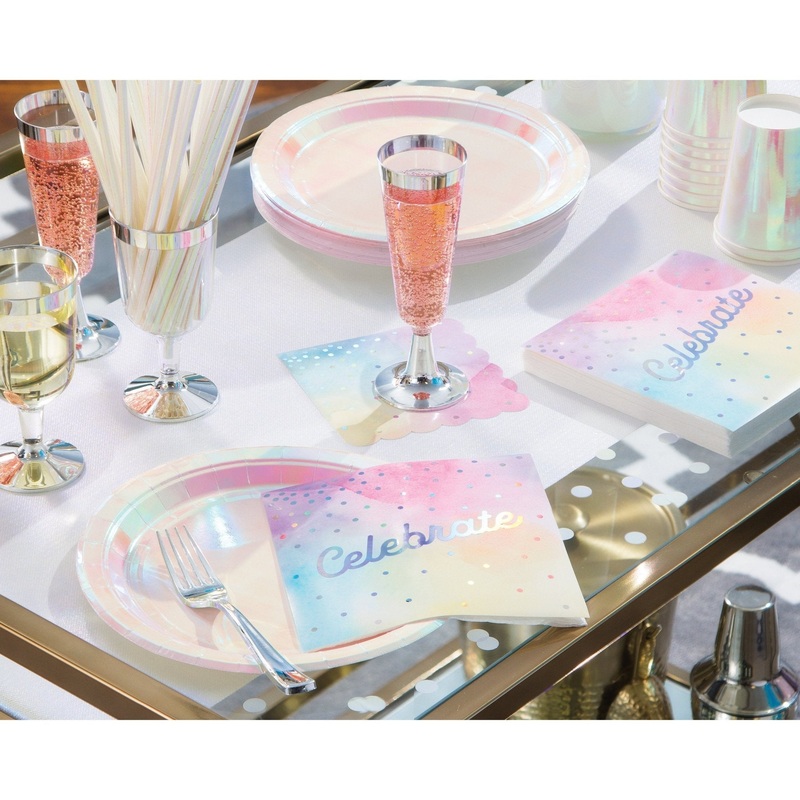9" Iridescent Party Plates