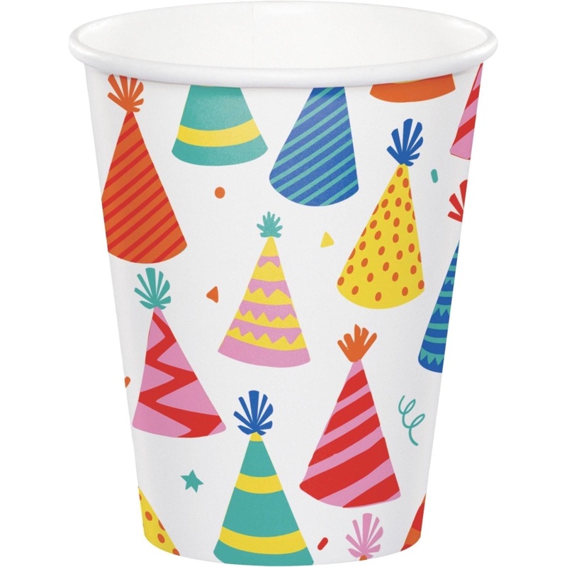 Colorful Party Hat Cups