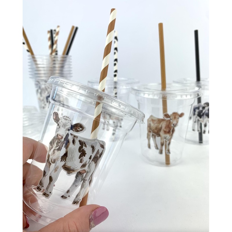 Cow Party Cups
