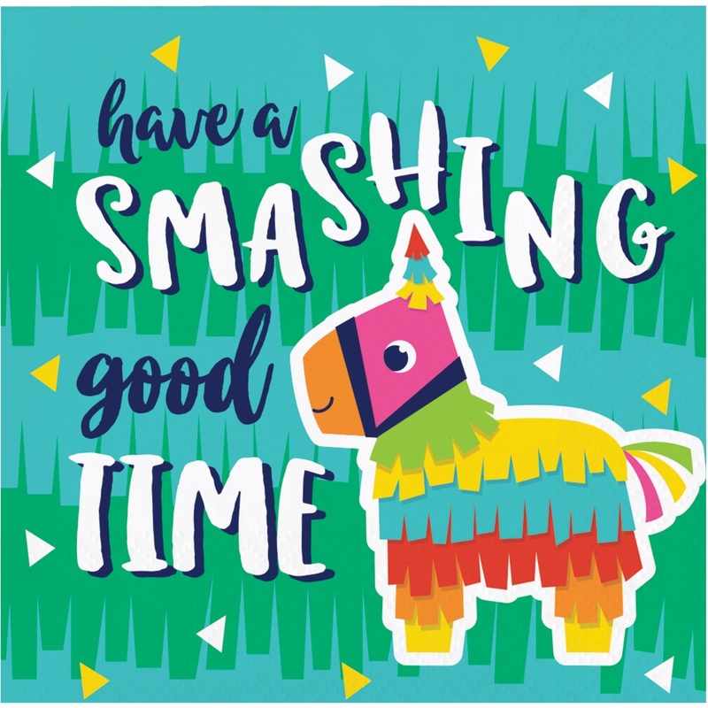 Fiesta Piata Napkins "Have a Smashing Good Time"