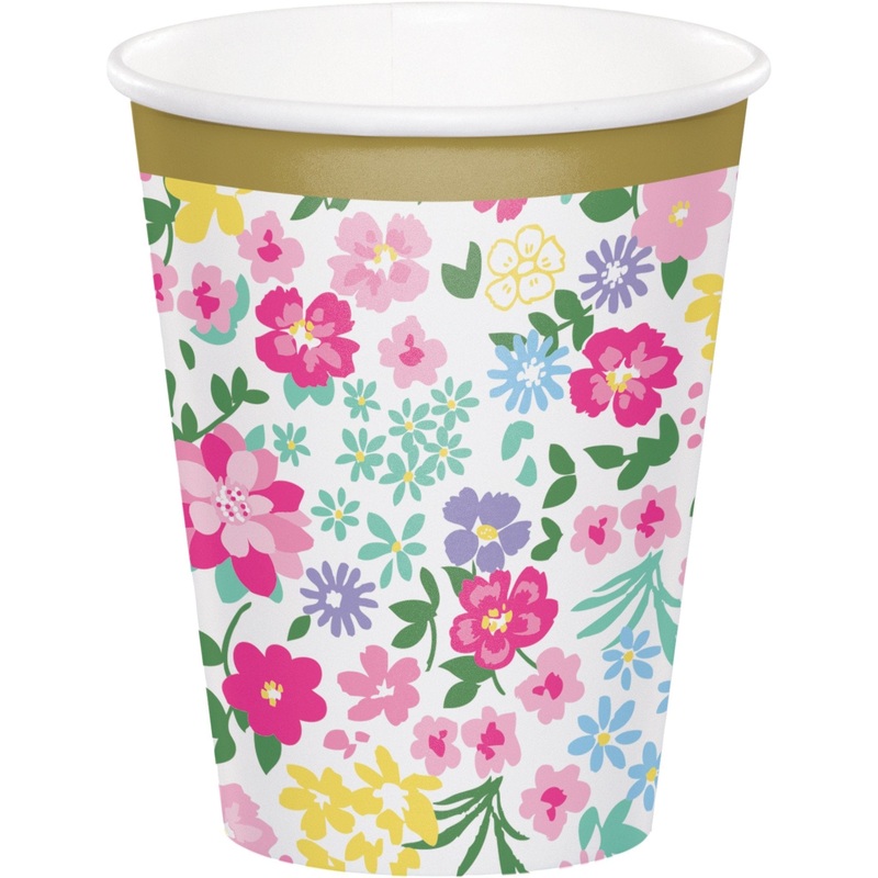 Floral Garden Party Cup