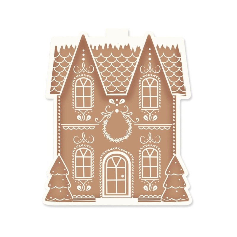 Gingerbread House Serving Platter