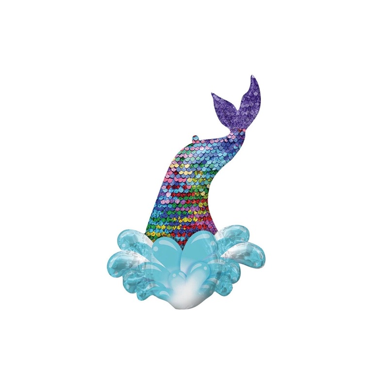 Mermaid Tail Balloon 39"