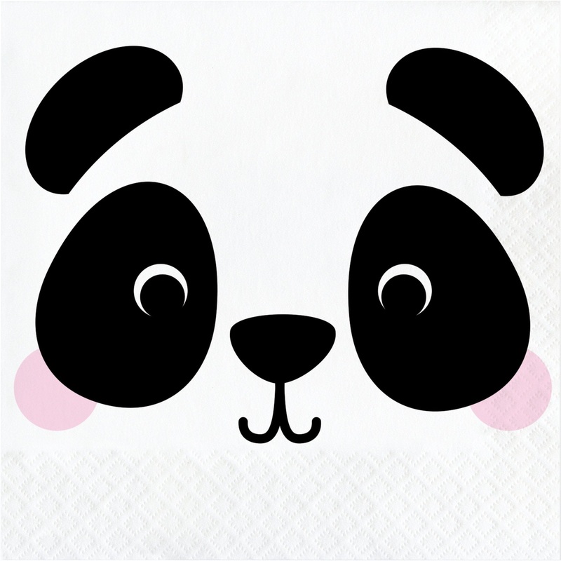 Panda Bear Party Napkins
