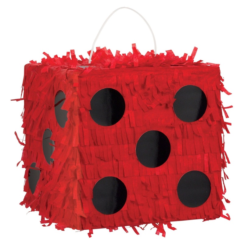 Red Mini Dice Piata