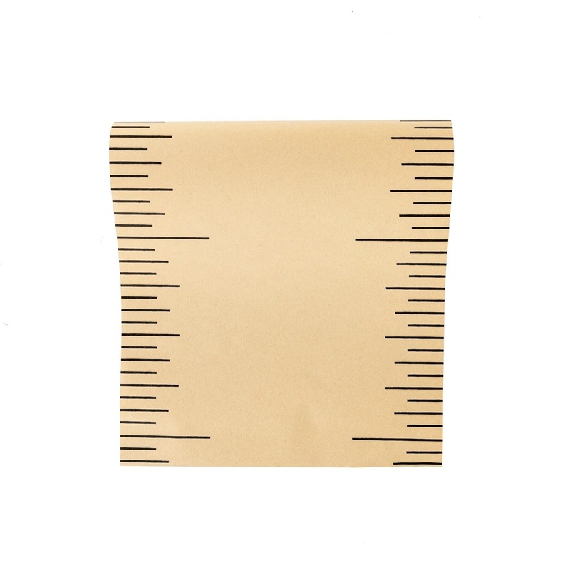 School Ruler Paper Table Runner