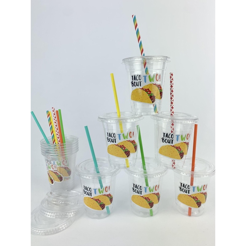 Taco 'Bout Two Party Cups 12ct