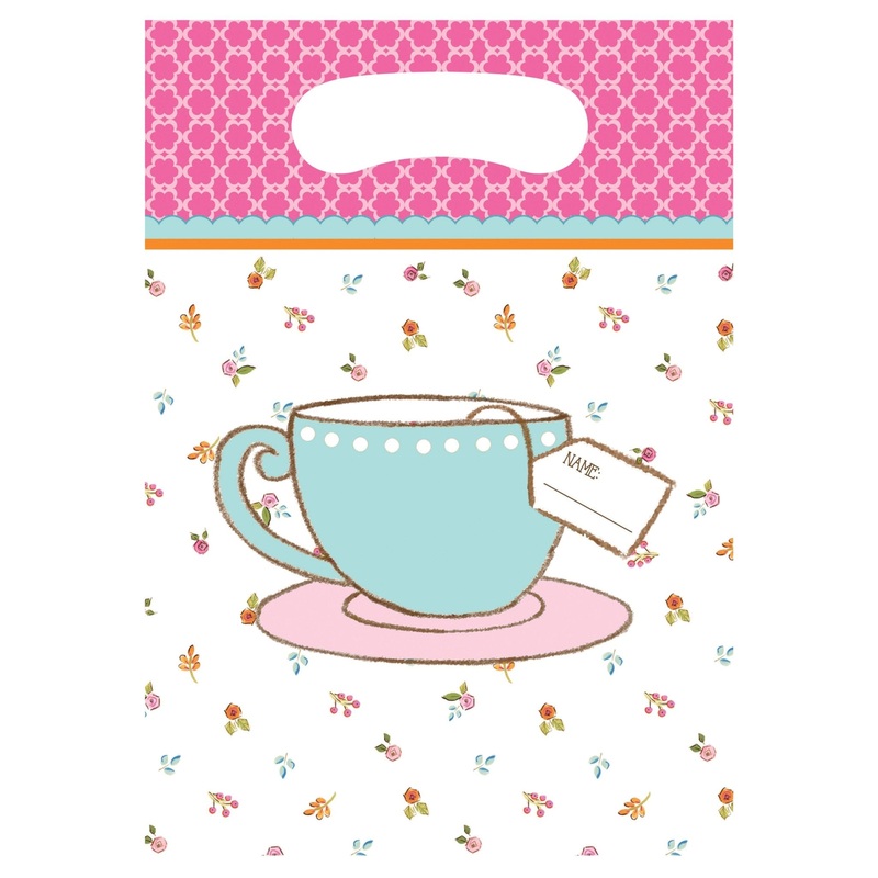 Tea Party Favor Bags