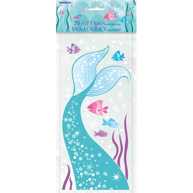 20 Mermaid Favor Bags