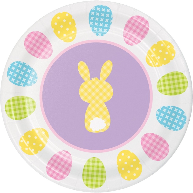 Bunny Easter Plates