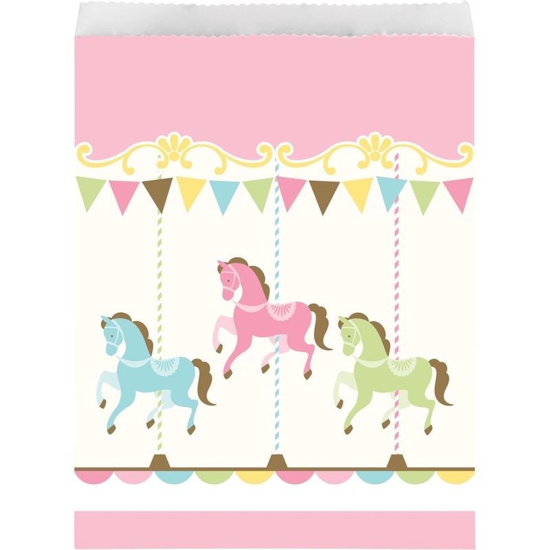 Carousel Horse Favor Bags