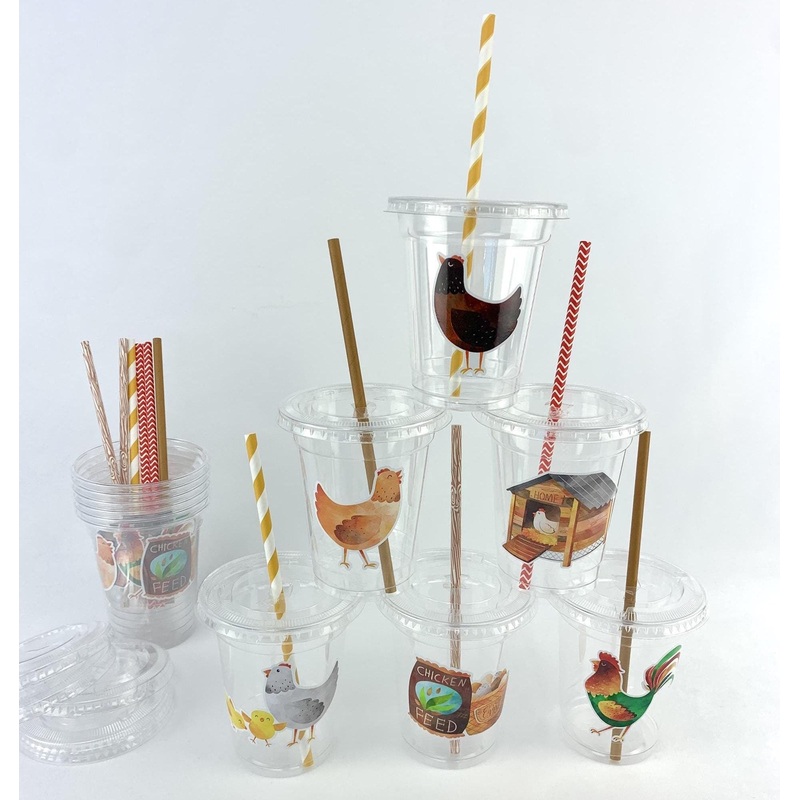 Chicken Coop Party Cups