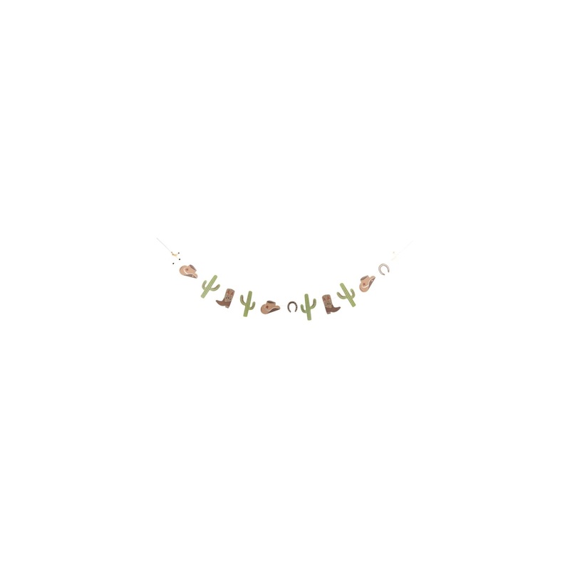 Cowboy Party Banner