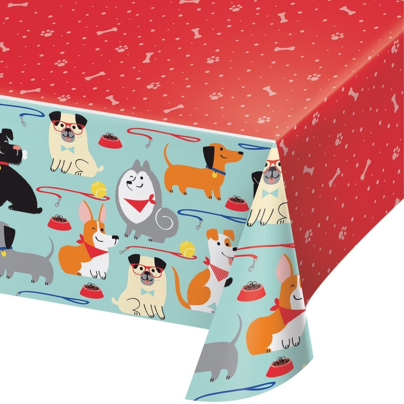 Dog Party Tablecloth