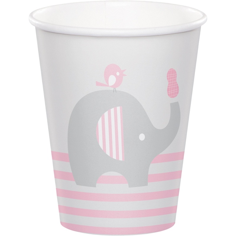 Elephant Cups in Pink