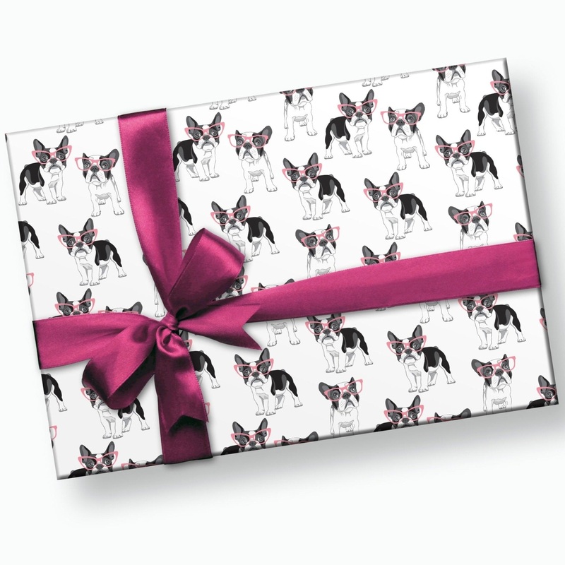 Frenchie Dog Wrapping Paper