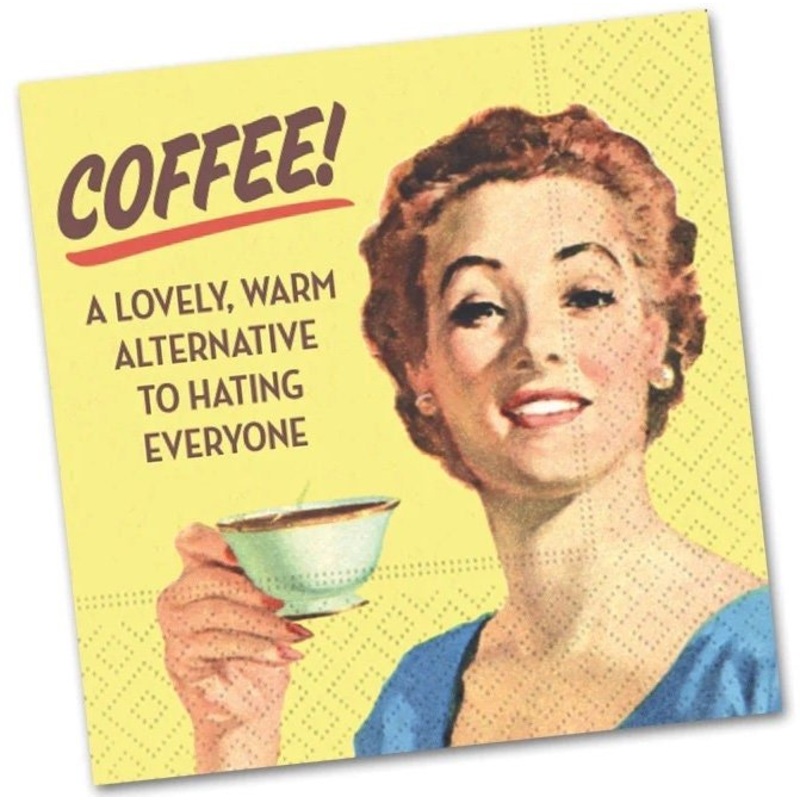 Funny Coffee Napkins 20ct