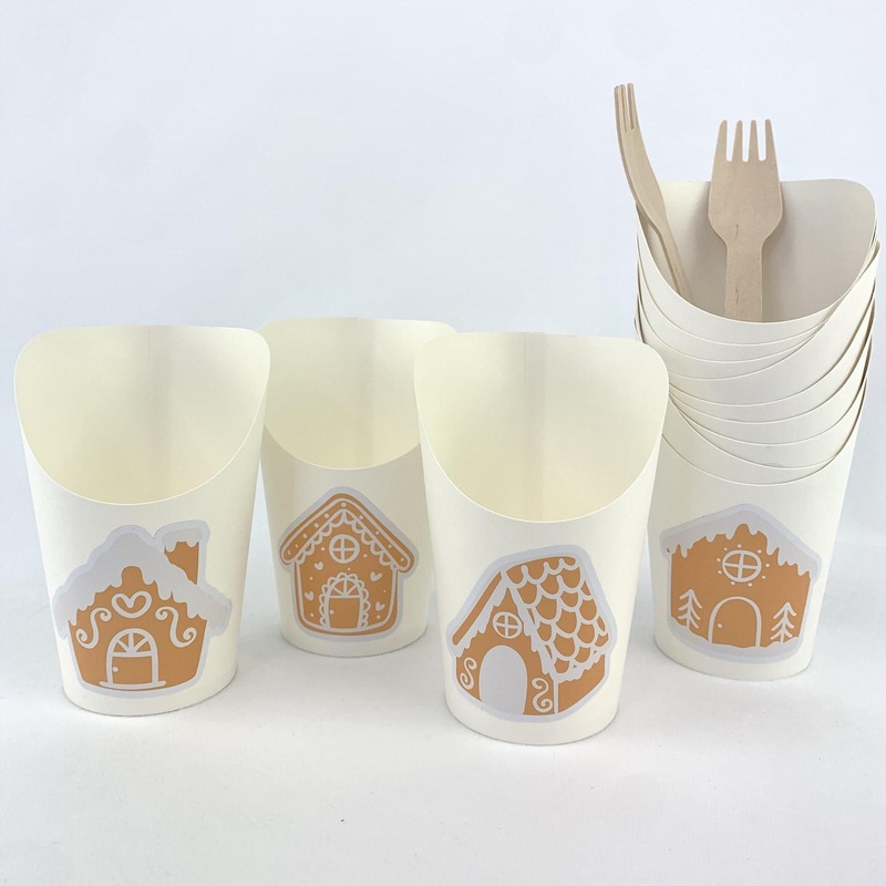 Gingerbread Charcuterie Cups