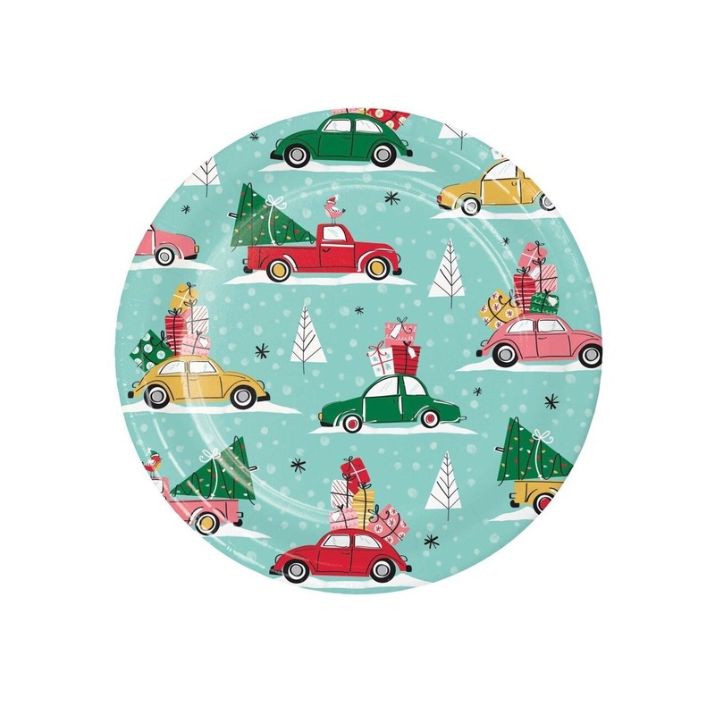 Holiday Party Paper Plates