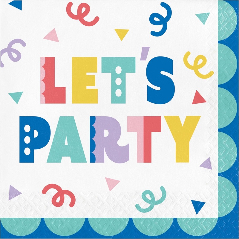Lets Party Napkins