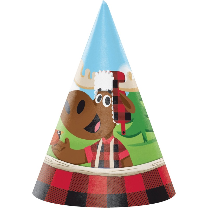 Lumberjack Party Paper Hats