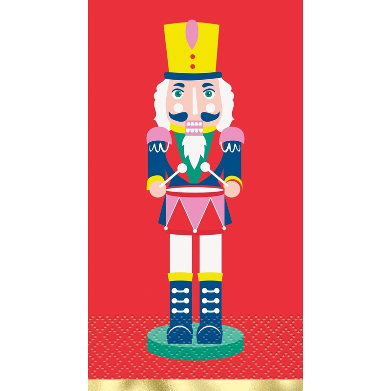 Nutcracker Guest Towel Napkins 16ct