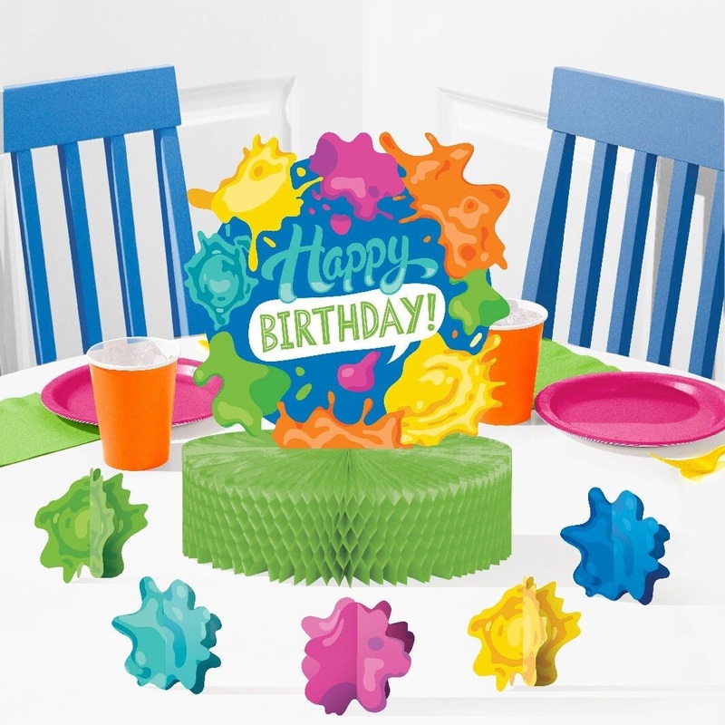 Paint Party Centerpiece