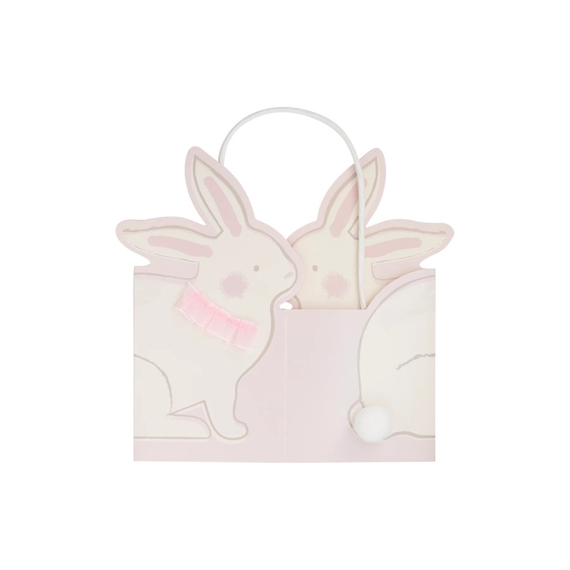 Pink Bunny Favor Boxes 8ct