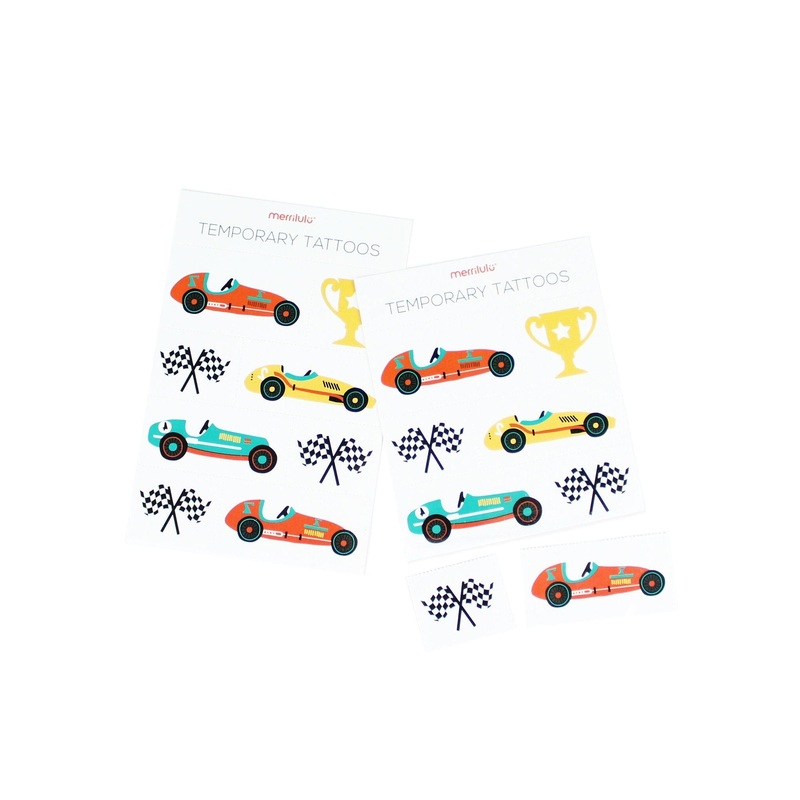 Racing Temporary Tattoos