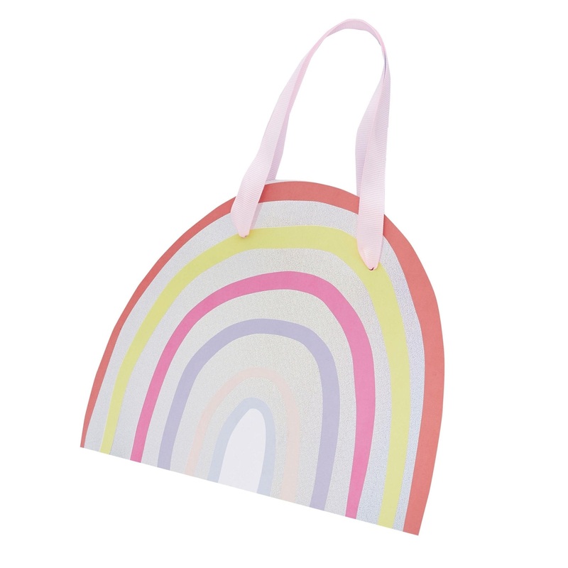 Rainbow Favor Bags 5ct