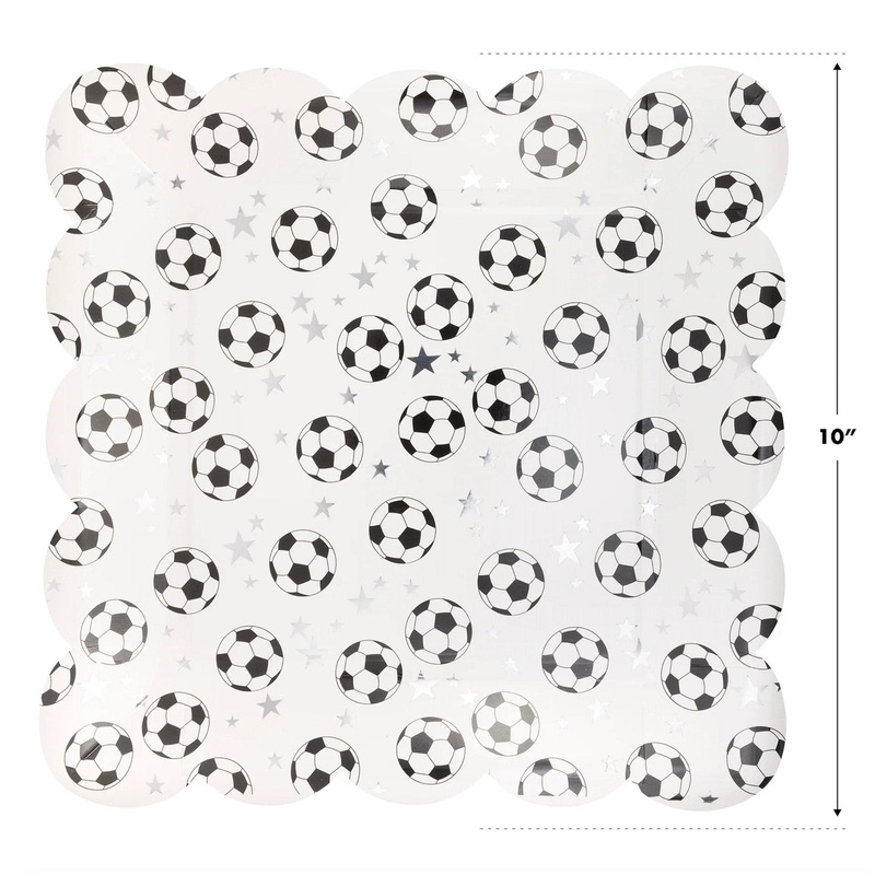Soccer Paper Plates