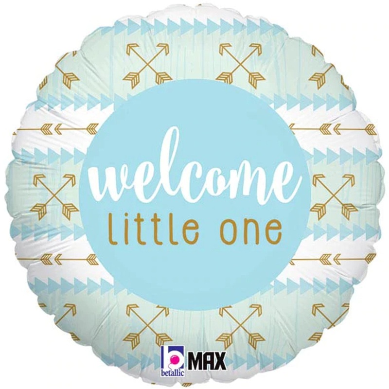 Tribal "Welcome Little One" Balloon