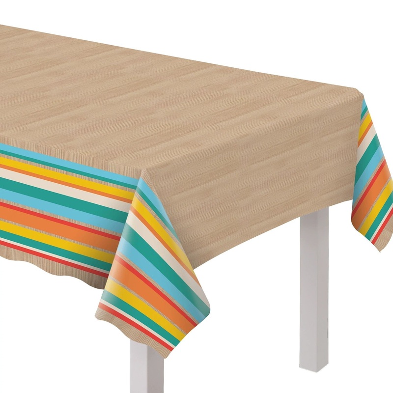 Tropical Party Plastic Table Cover 3ct