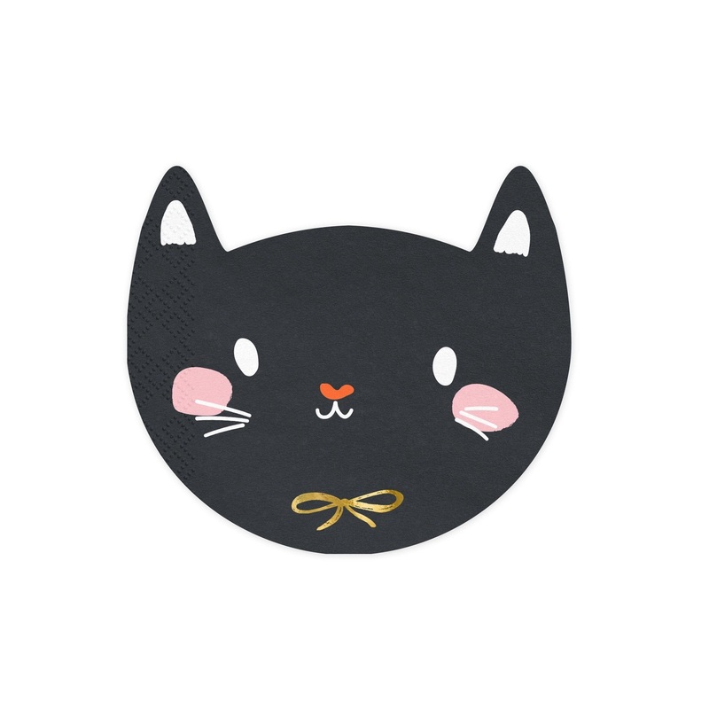 Black Cat Party Napkins