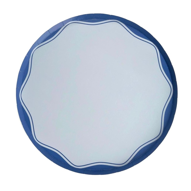Blue Party Plates