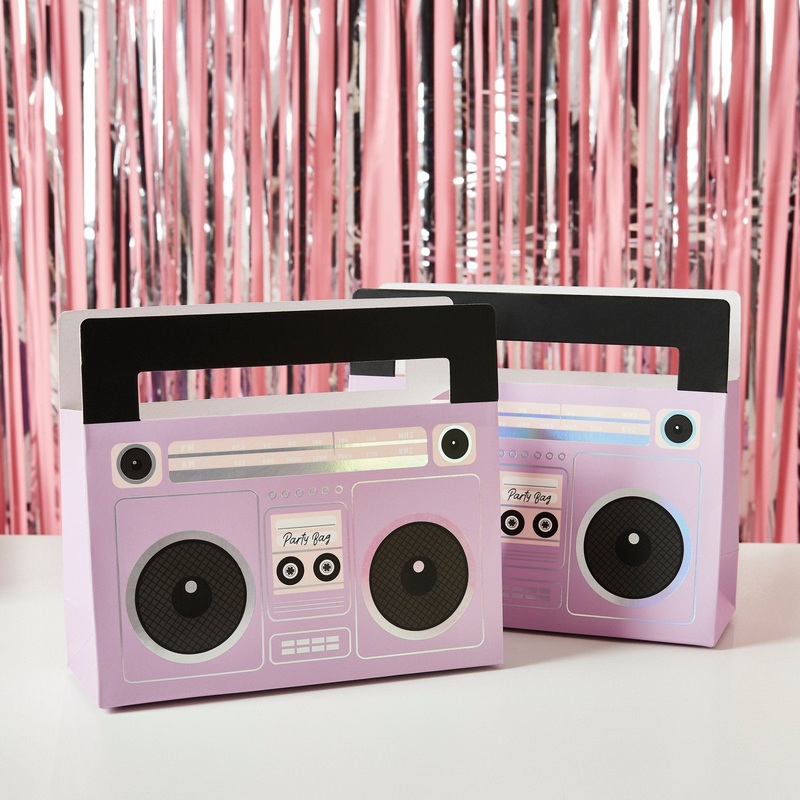 Boombox Favor Boxes 5ct