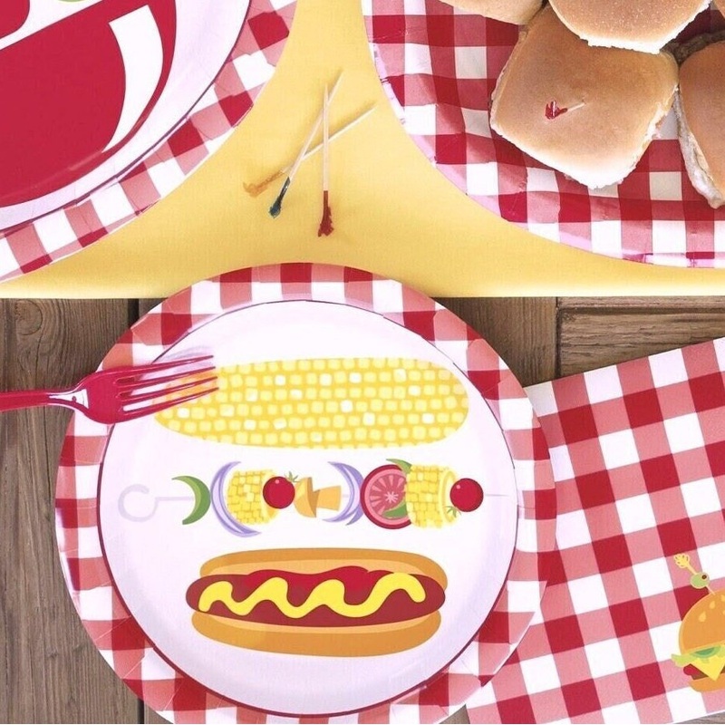 Cookout Party Plates