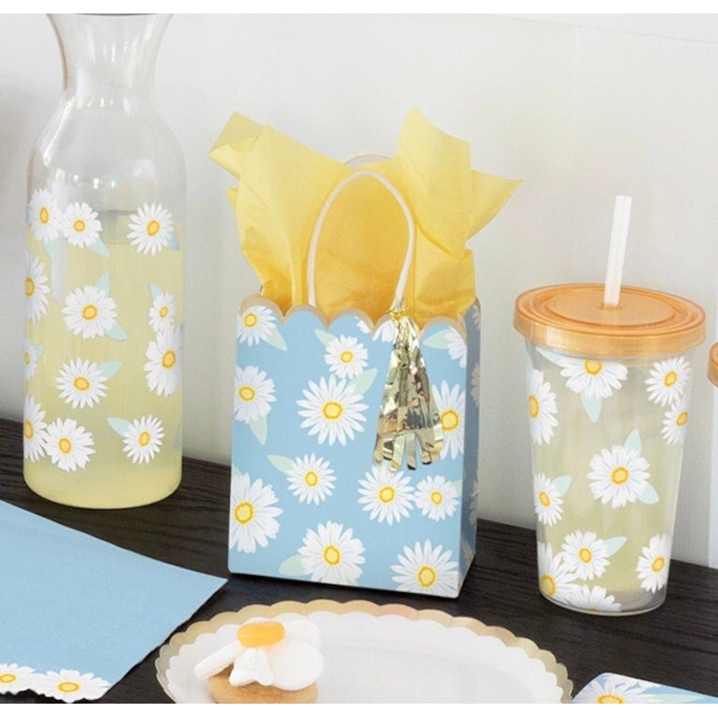 Daisy Gift Bags 3ct