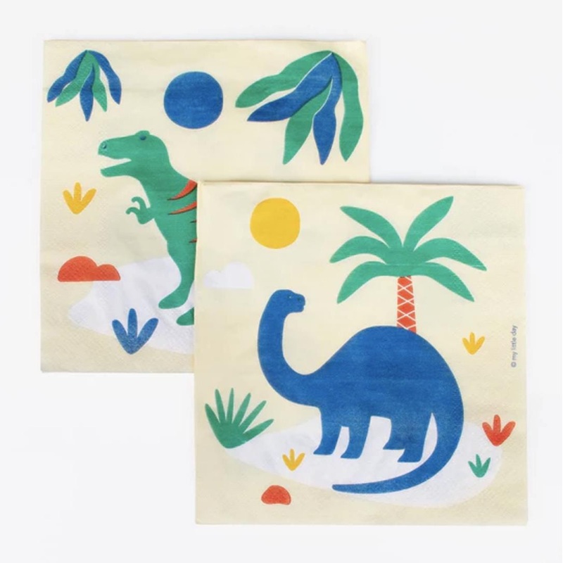 Dinosaur Party Napkins 20ct