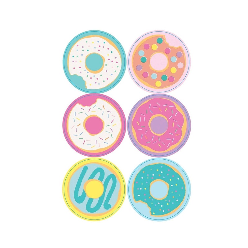 Donut Party Stickers