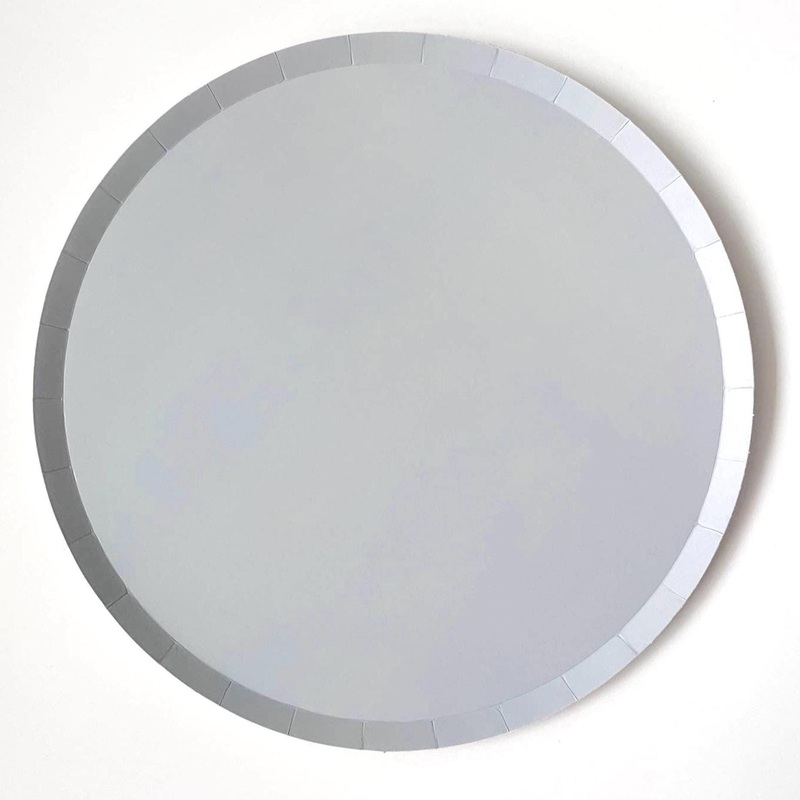 Dusty Blue 9" Dinner Plates 8ct
