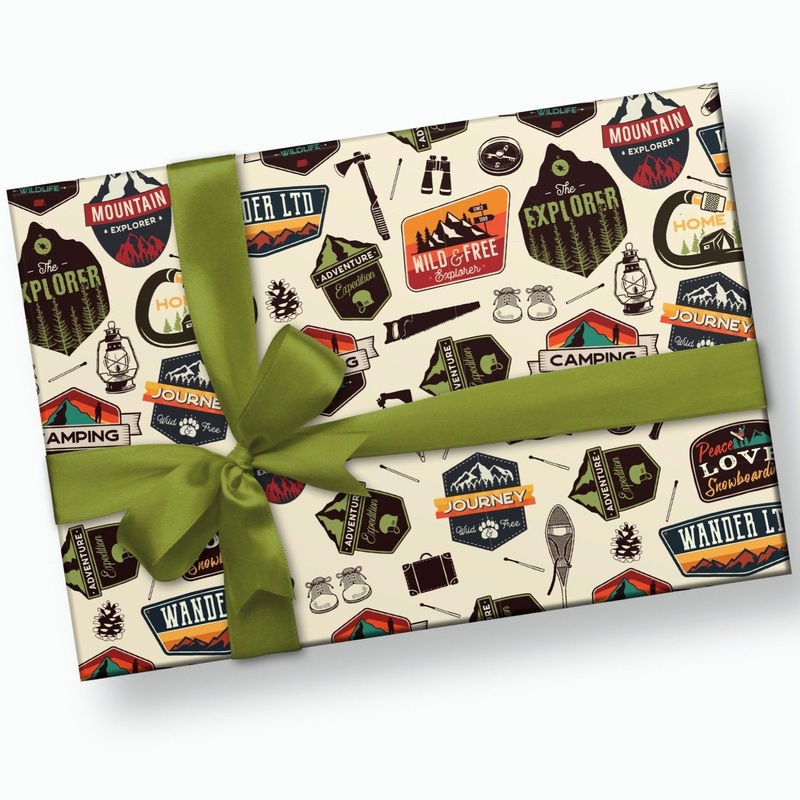 Explorer Gift Wrapping Paper