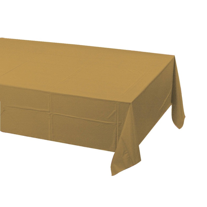 Gold Party Tablecloth