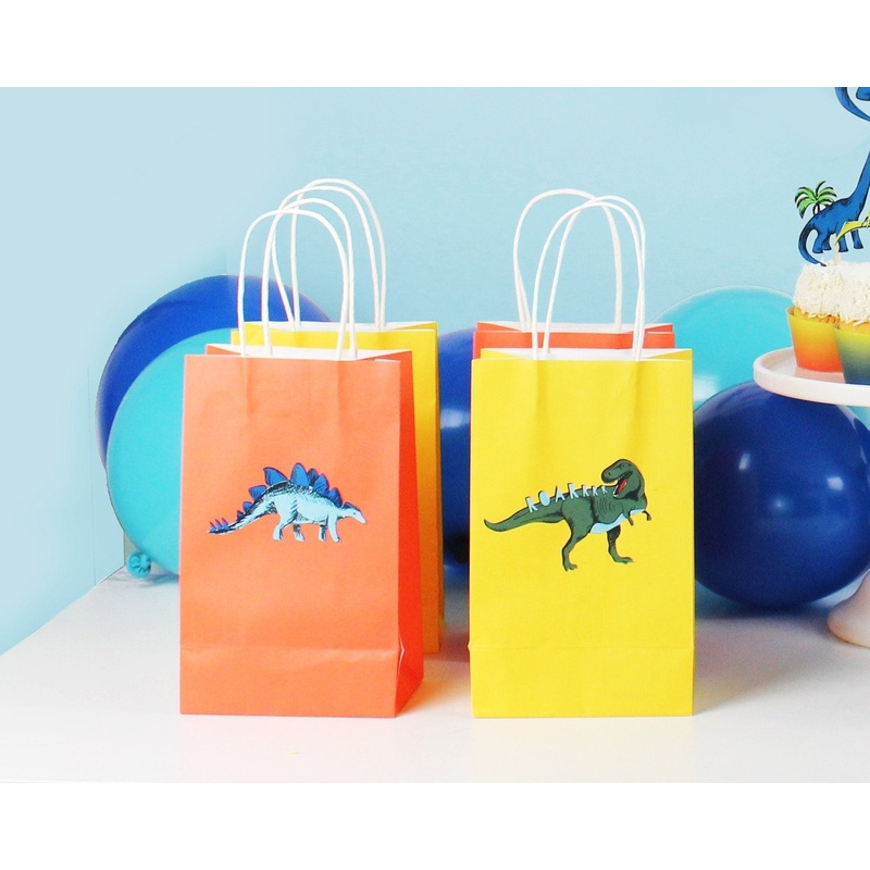 Large Dinosaur Party Stickers