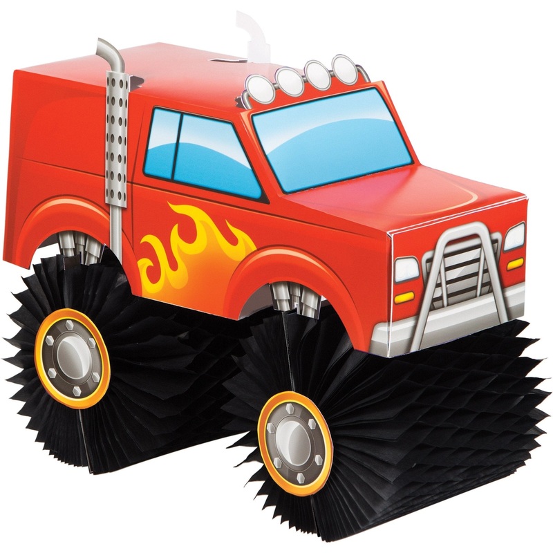 Monster Truck Party Centerpiece