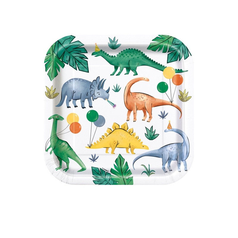 Party Dinosaur Birthday Plates