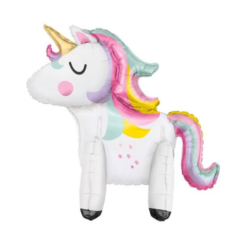 Pastel Unicorn Standing Balloon