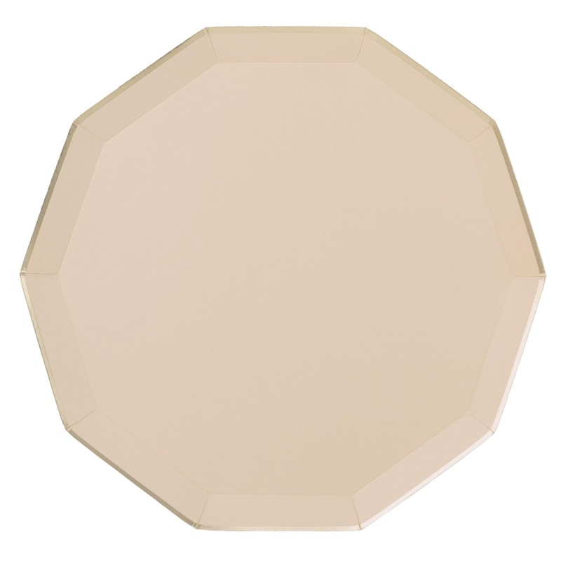 Peach Party Plates